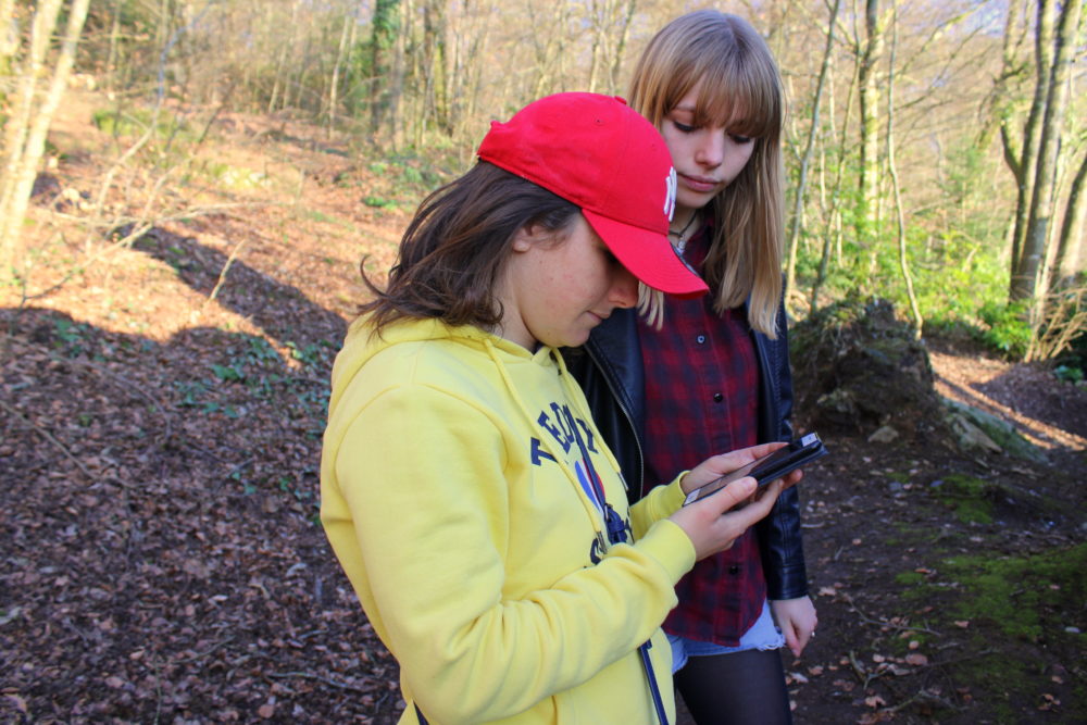 Géocaching entre amis