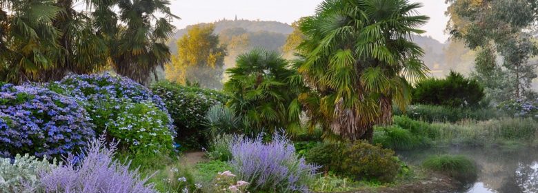 Jardins de la source bleue au Parc Botanique de Haute Bretagne